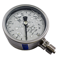 М-3ВУКс-УХЛ1-(0-10...600)кгс/см2-кл.т.1,0-М20х1,5 манометр коррозийностойкий виброустойчивый